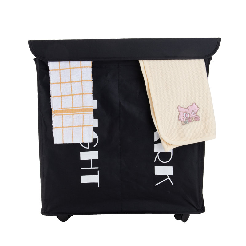 Mind Reader Double Rolling Hamper Wayfair